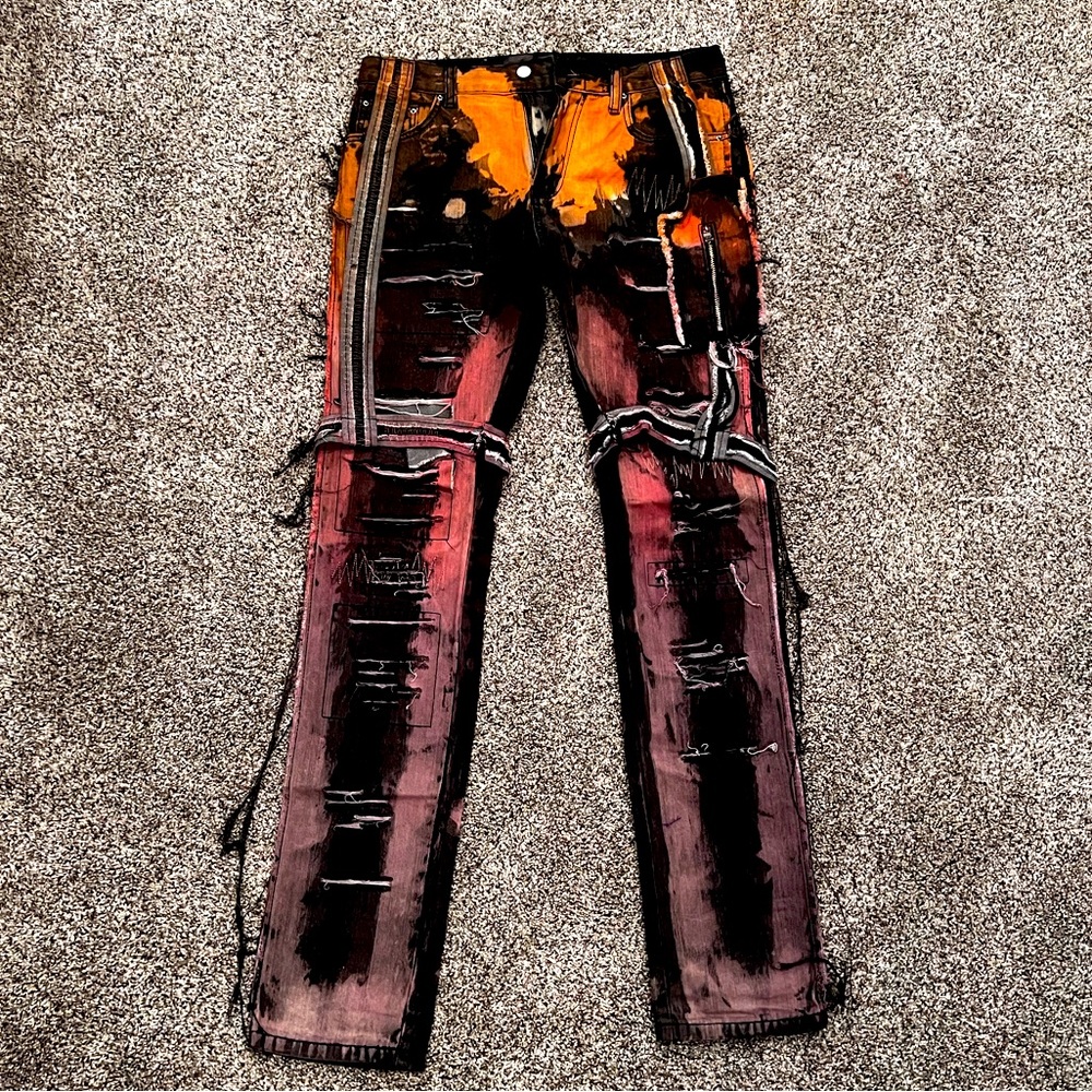 mnml.la distressed jeans
